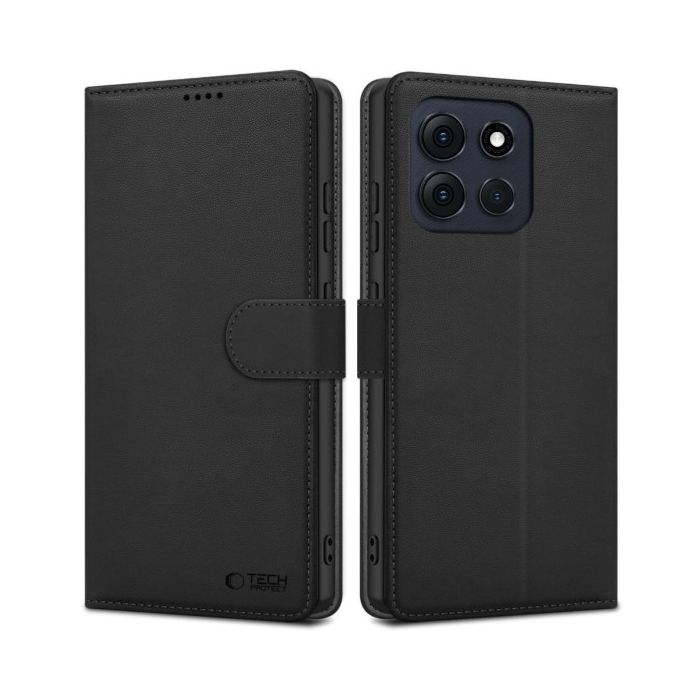 Obal Tech-Protect Wallet Motorola Moto G86 5G/G86 5G Power čierny