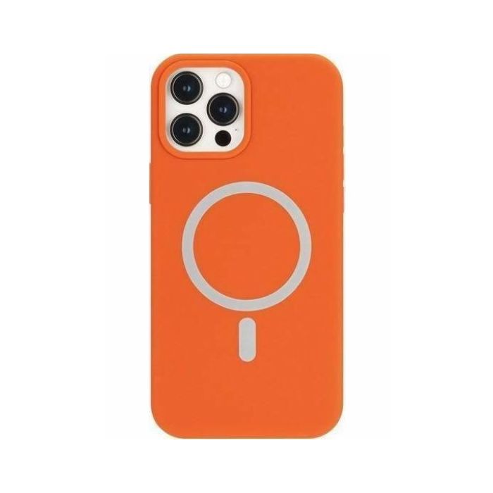 Obal Mercury MagSafe Apple iPhone 12 Mini oranžový