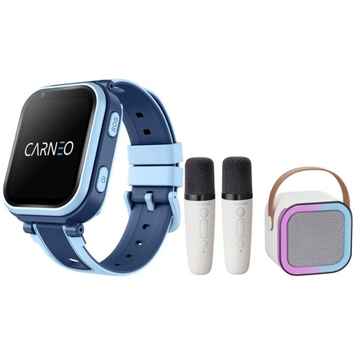 CARNEO Guardkid+ 4G Ultra modré + CARNEO Karaoke DJ mini