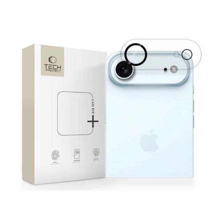 Ochranné sklo na fotoaparát Tech-Protect Cam Fit+ Apple iPhone Air transparentné