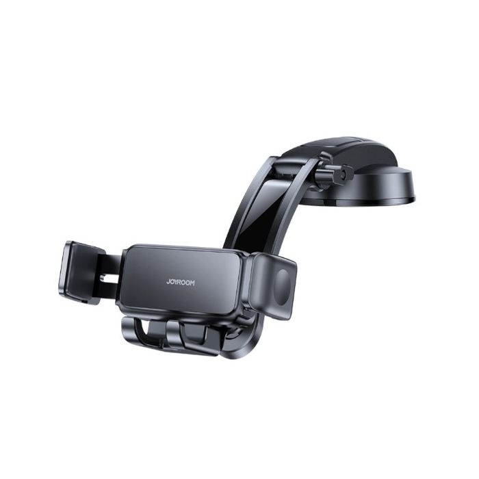 Joyroom JR-ZS283, čeľusťový držiak dlhé rameno,  čierny (palubná doska)