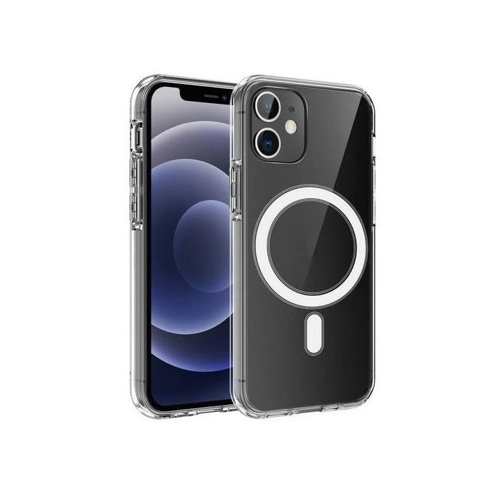 Obal Mercury MagSafe Apple iPhone 12 Pro Max transparentný