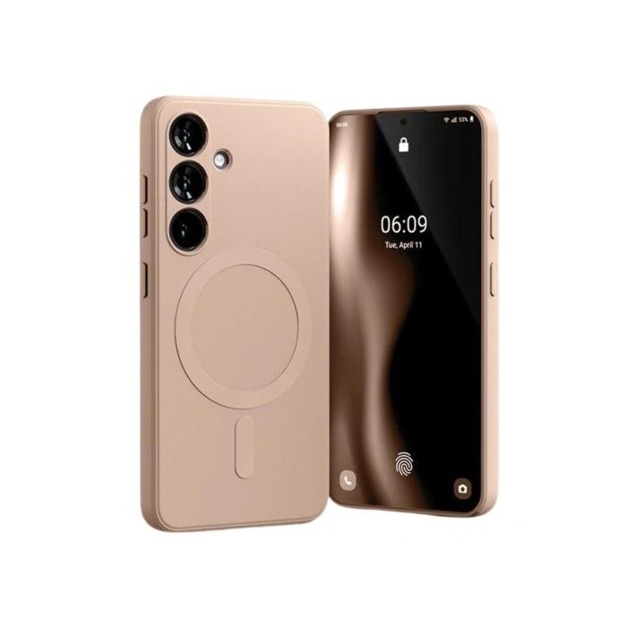 Obal Mercury SemiSilicone Magsafe Samsung Galaxy S24 5G S921 ružový