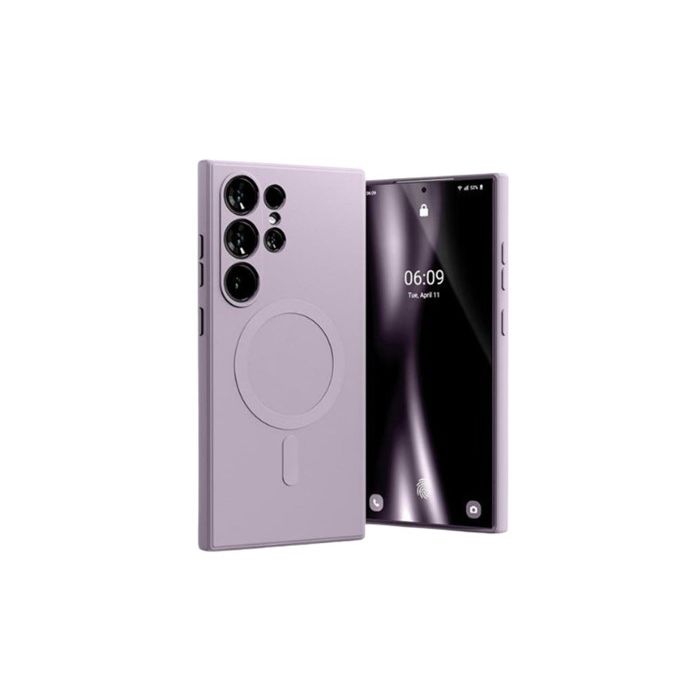 Obal Mercury SemiSilicone Magsafe Samsung Galaxy S24 Ultra 5G S928 fialový