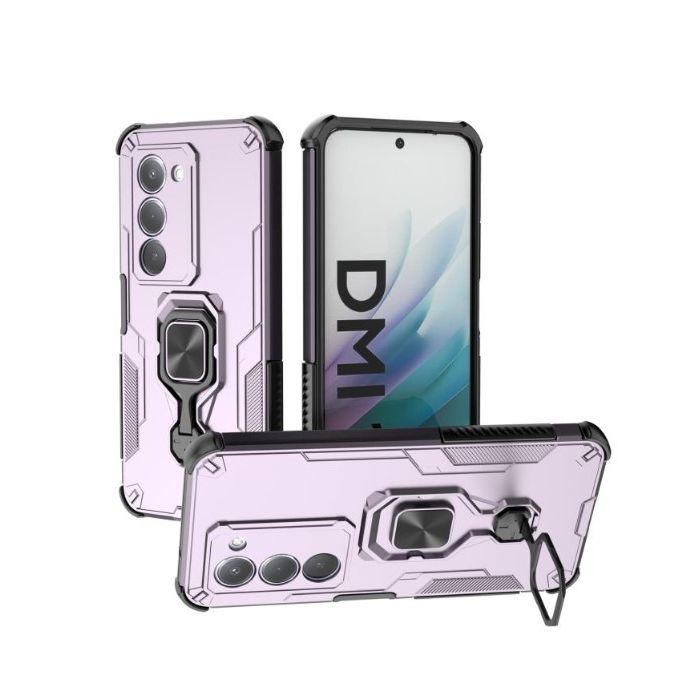 Obal Armor Ring Stand Xiaomi Redmi 15 4G/5G svetlo-ružový