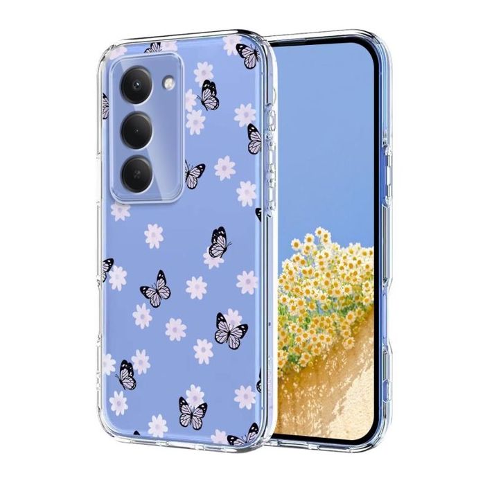 Obal Flower TPU Xiaomi Redmi 15 4G/5G kvety 3