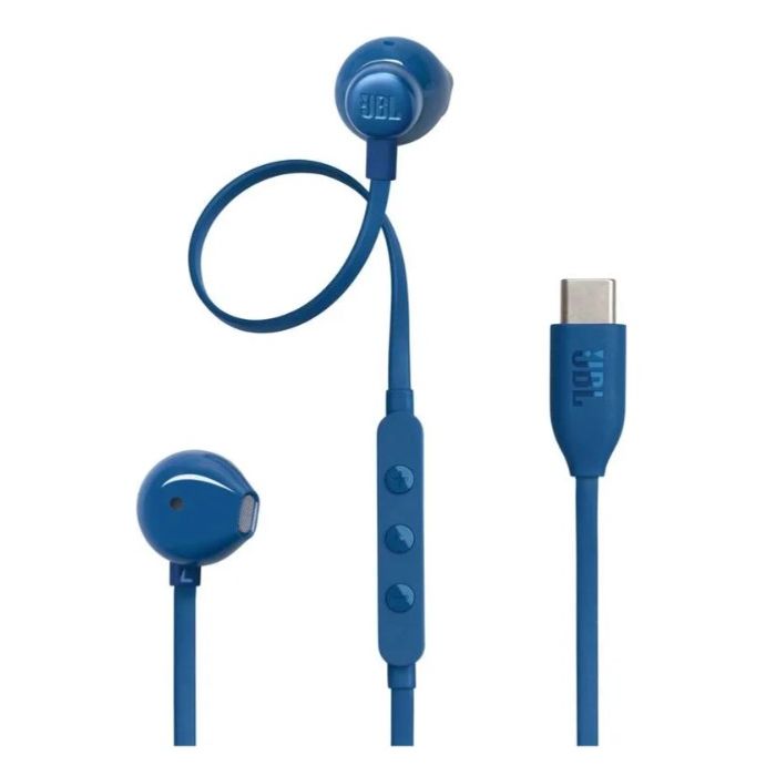 JBL Tune 305 USB-C modré