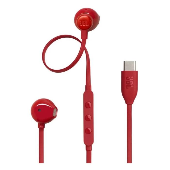 JBL Tune 305 USB-C červené