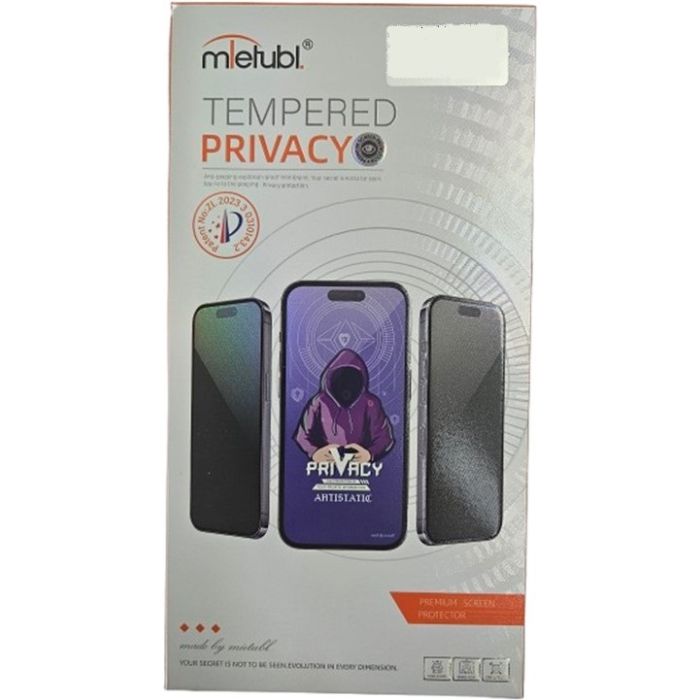 Ochranné sklo Mietubl 5D Privacy/Antispy Samsung Galaxy S25 Ultra 5G S938 čierne