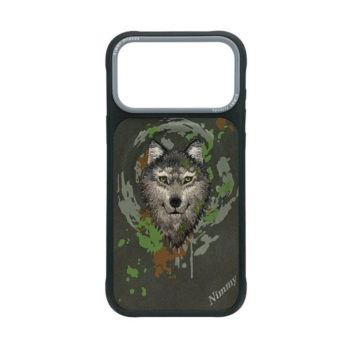 Obal Nimmy Wilk MagSafe Apple iPhone 17 Pro sivý