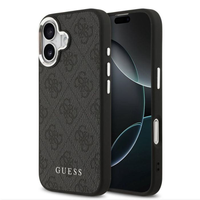 Obal Guess 4G MagSafe Apple iPhone 17 GUHMP17SP4GSSMCK čierny