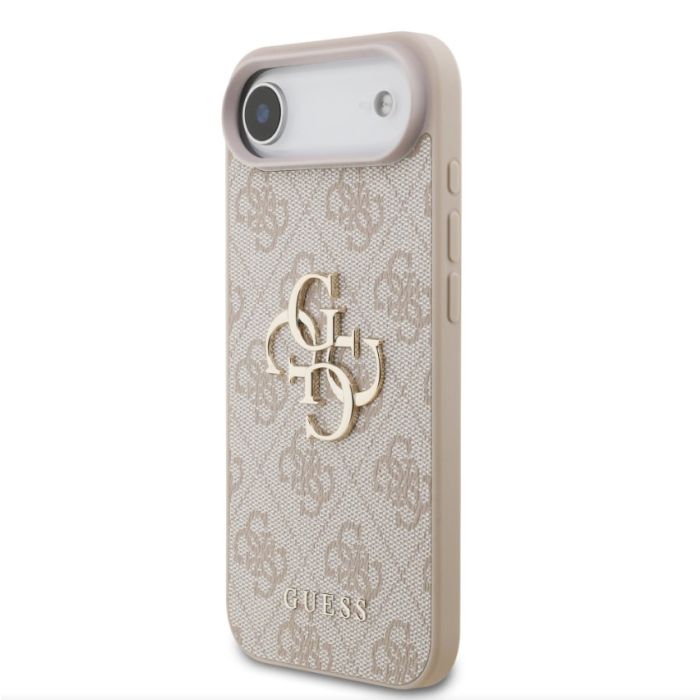 Obal Guess PU 4G Metal Logo Apple iPhone Air GUHCP17M4GMGPI ružový