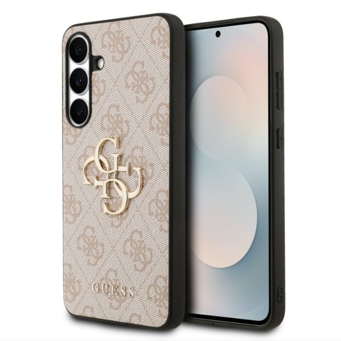 Obal Guess PU 4G Metal Logo Samsung Galaxy S25 FE 5G S731 GUHCS25FE4GMGPI ružový