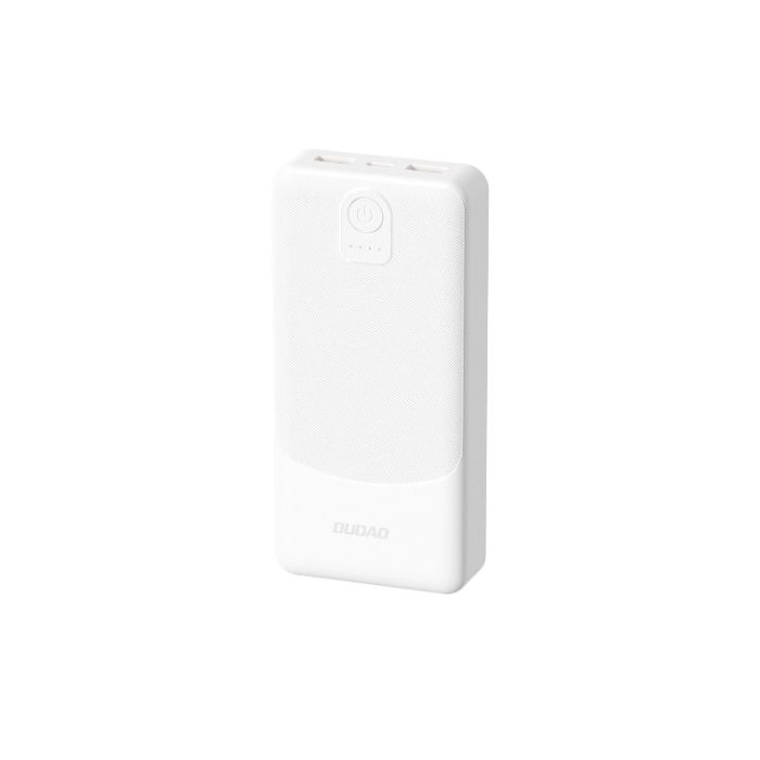 Dudao K10 10000mAh 2xUSB-A 12W biela
