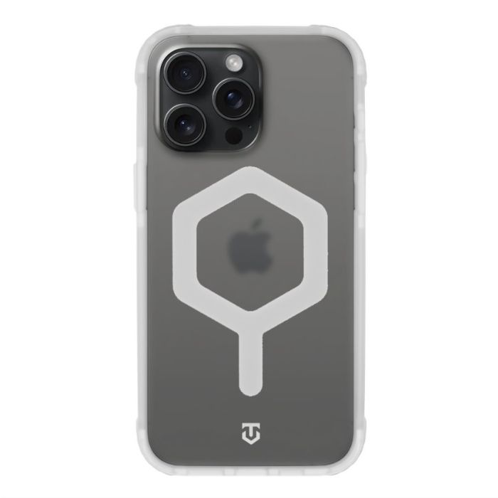 Obal Tactical MagForce Hexagon Apple iPhone 15 Pro Max biely