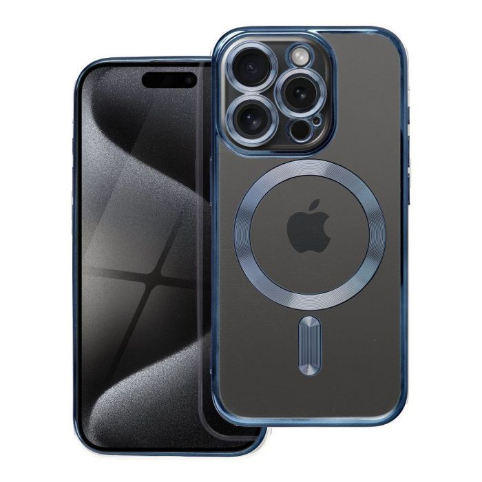 Obal ELECTRO MAG COVER MagSafe Apple iPhone 16 Pro Max tmavo-modrý