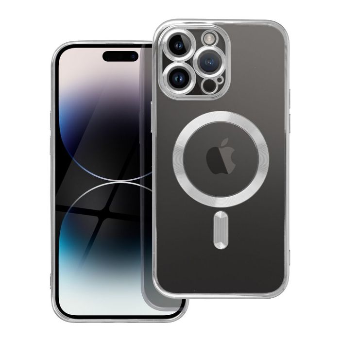 Obal ELECTRO MAG COVER MagSafe Samsung Galaxy A27 5G A276 strieborný