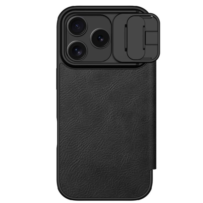 Obal Nillkin Qin Book PRO Apple iPhone 17 čierny
