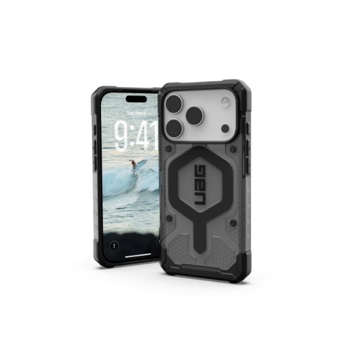 Obal UAG Pathfinder Clear MagSafe Apple iPhone 17 Pro sivo čierny