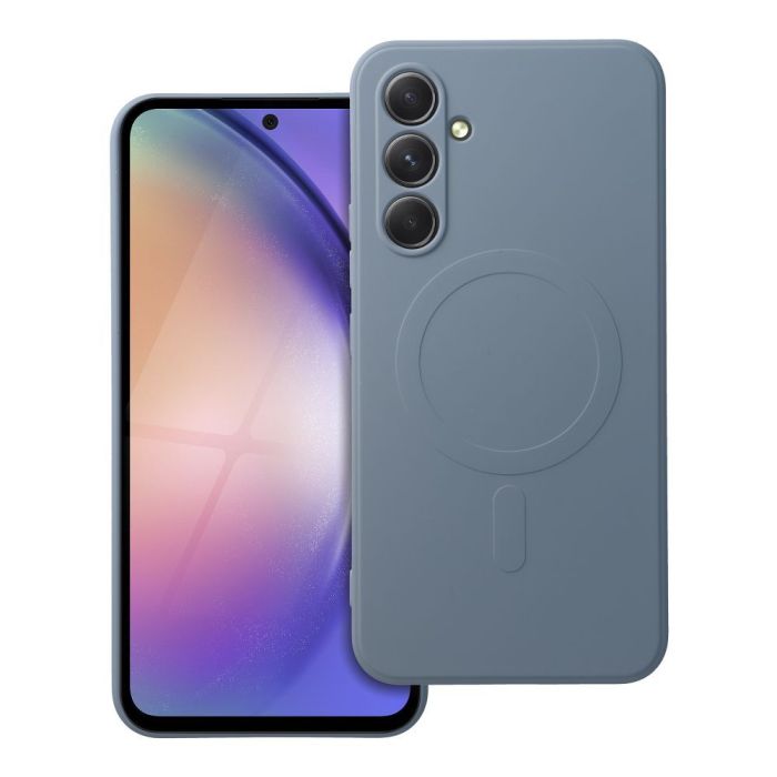 Obal SILICONE MAG COVER MagSafe Samsung Galaxy A27 5G A276 svetlo-modrý