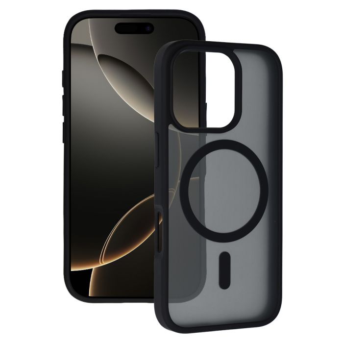 Obal Tel Protect Aura Matte MagSafe Apple iPhone 15 Pro čierny