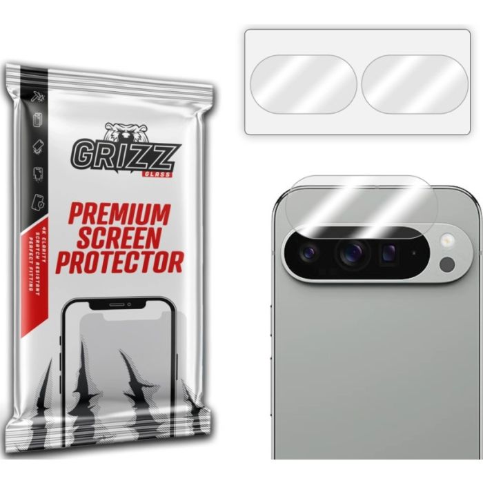 Ochranné sklo na fotoaparát GrizzGlass HybridGlass Google Pixel 9 Pro XL