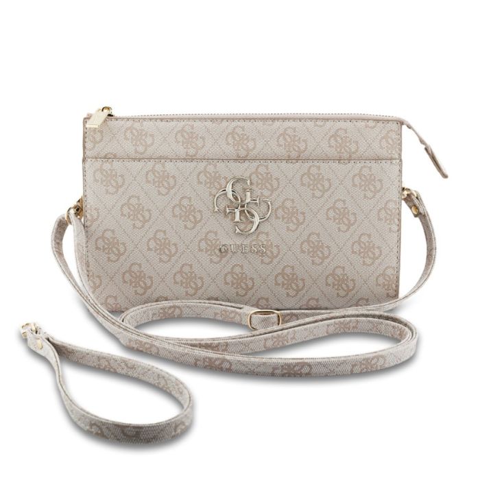 Obal Guess PU 4G Metal Logo Phone Bag GUWPO5P4GP4GLP ružový