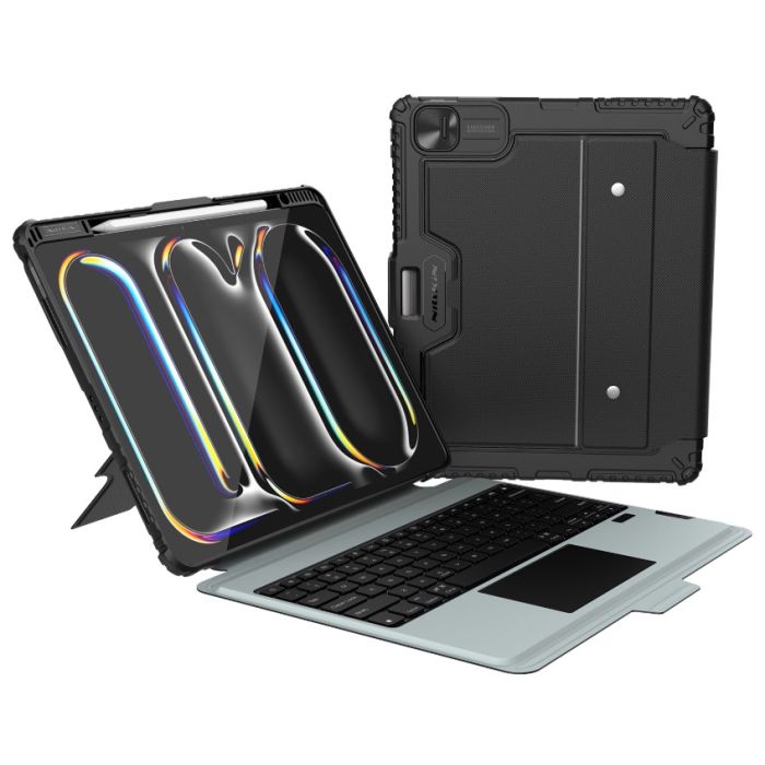 Obal Nillkin Bumper Combo Keyboard Case (Backlit Version) Apple iPad Pro 13 2024 čierny
