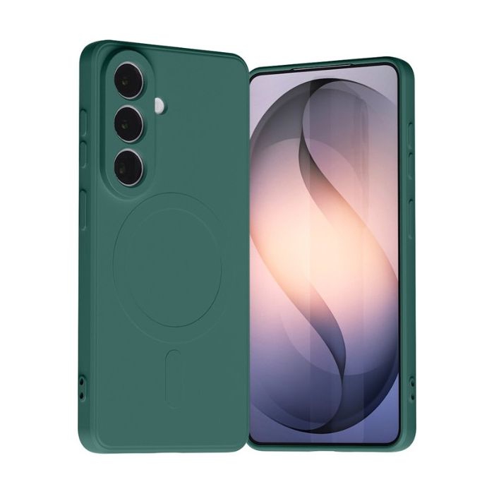 Obal Mercury SemiSilicone MagSafe Samsung Galaxy S26 5G S942 zelený