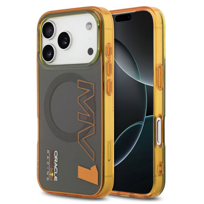 Obal Red Bull PC Double Layer Vertical MV1 MagSafe Apple iPhone 17 Pro RBHMP17L24HOMV1G sivý