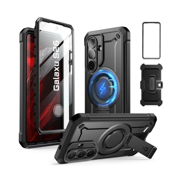 Obal Supcase Unicorn Beetle Pro Mag MagSafe Set Samsung Galaxy S26 5G S942 čierny