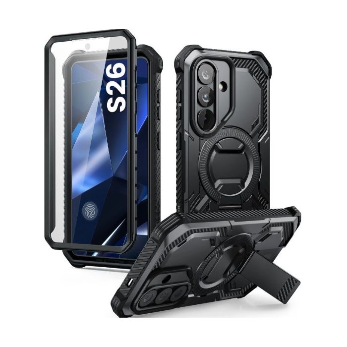 Obal Supcase ArmorBox Mag MagSafe Samsung Galaxy S26 5G S942 čierny