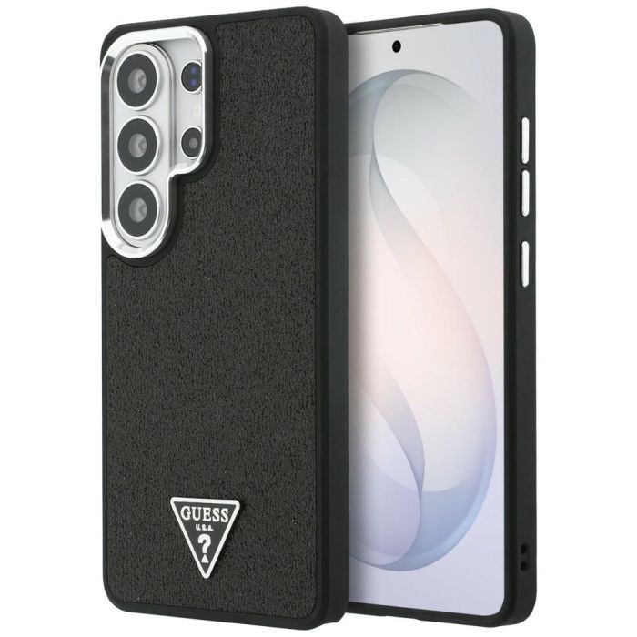 Obal Guess Fixed Glitter Triangle MagSafe Samsung Galaxy S26 Ultra 5G S948 GUHMS26LPFGTSCMK čierny
