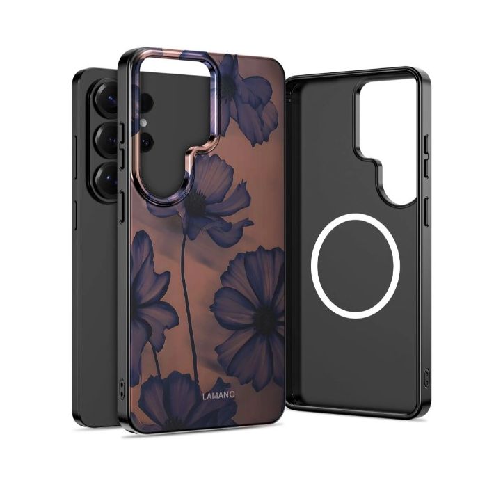 Obal Tech-Protect Lamano MagSafe Samsung Galaxy S26 Ultra 5G S948 hnedo fialový