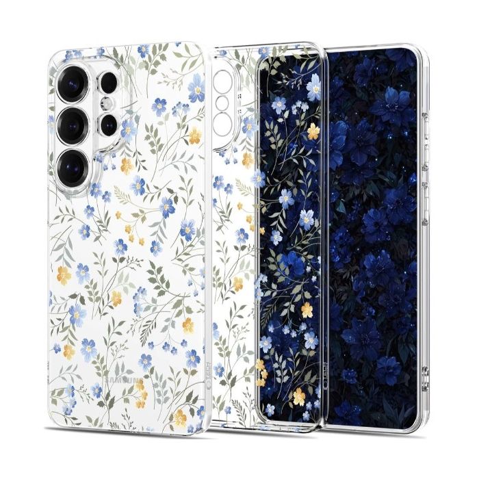 Obal Tech-Protect Flexair Samsung Galaxy S26 Ultra 5G S948 jarné kvety