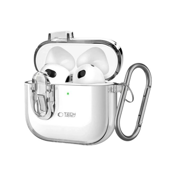 Tech-Protect Slim Hook Apple AirPods 4 Clear