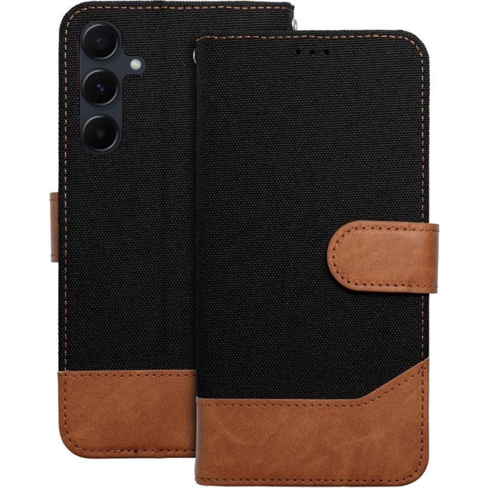 Obal JEANS Book Samsung Galaxy A21s A217 black