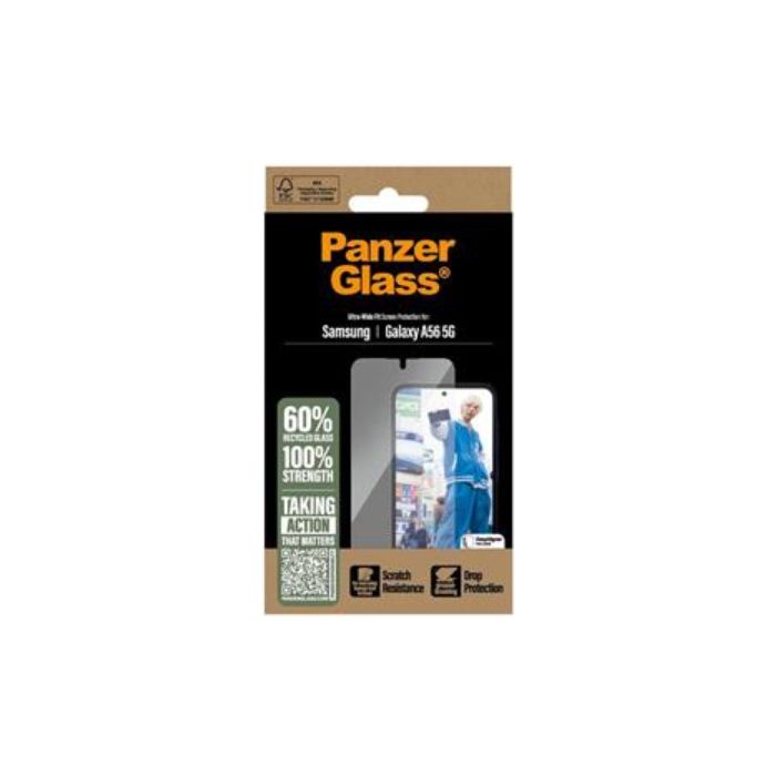 PanzerGlass - Tvrdené sklo UWF pre Samsung Galaxy A56 5G A566, číre