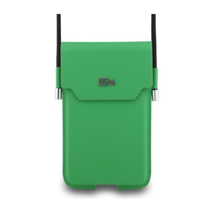 Obal Lacoste PVC Iconic Petit Pique Metal Logo XL LCPSP17XPLAN zelený