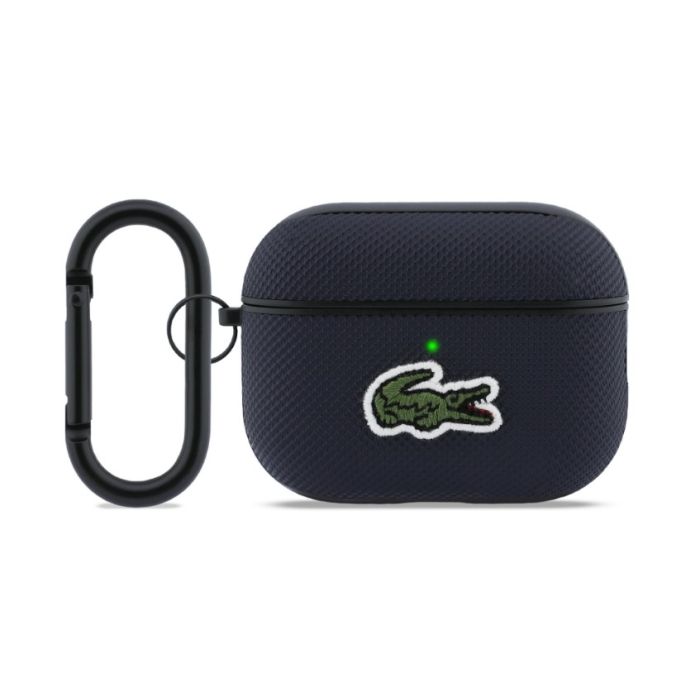 Obal Lacoste Petit Pique Croc Logo Patch Apple AirPods Pro 3 LCAP3PVCV modrý