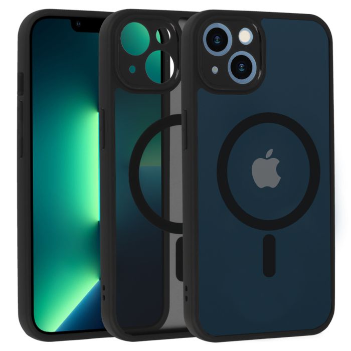 Obal Full Matte Mag Cover MagSafe Apple iPhone 13 čierny