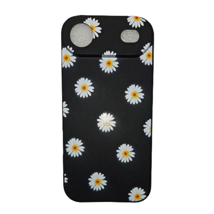 Obal Pnakqil TPU Apple iPhone Air Small Daisies čierny