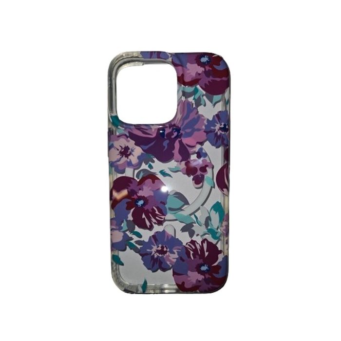 Obal Tech21 MagSafe TPU Apple iPhone 13 Pro Purple Floral