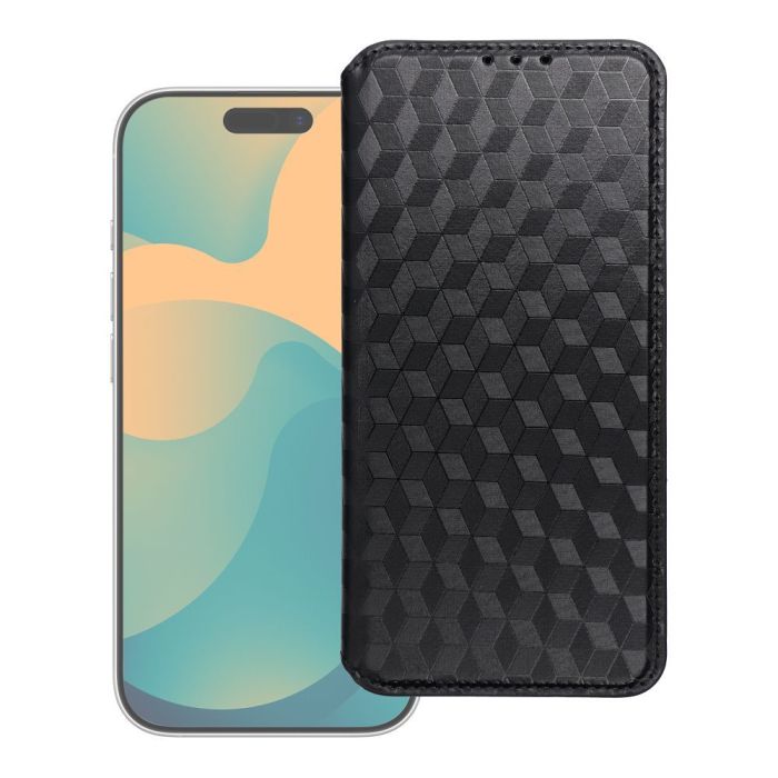 Obal Cubic Book Samsung Galaxy A57 5G A576 čierny