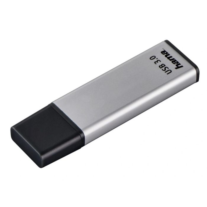 Hama FlashPen Classic, USB 3.2 (Gen1), 64 GB, 40 MB/s, strieborný