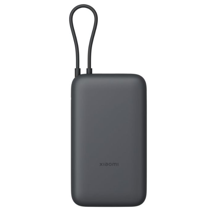 Xiaomi Powerbank 22.5W 20000mAh integrovaný USB-C kábel sivá