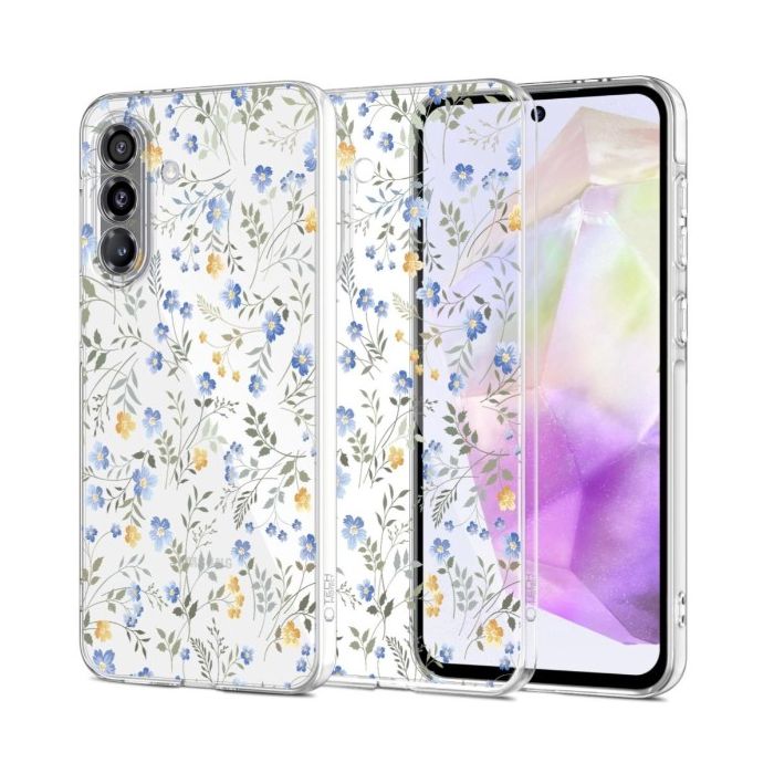 Obal Tech-Protect Flexair Samsung Galaxy A37 5G A376 jarné kvety
