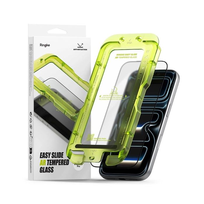 Ochranné sklo Ringke Easy Slide Apple iPhone 17 Pro transparentné (2ks)