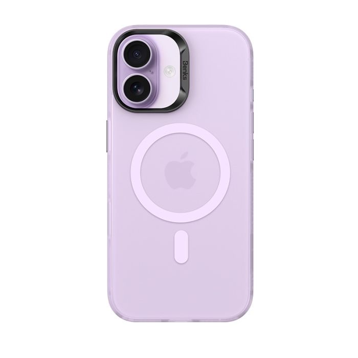 Obal Benks Lucid Armor Magnetic Apple iPhone 17 fialový (gombík na kameru)