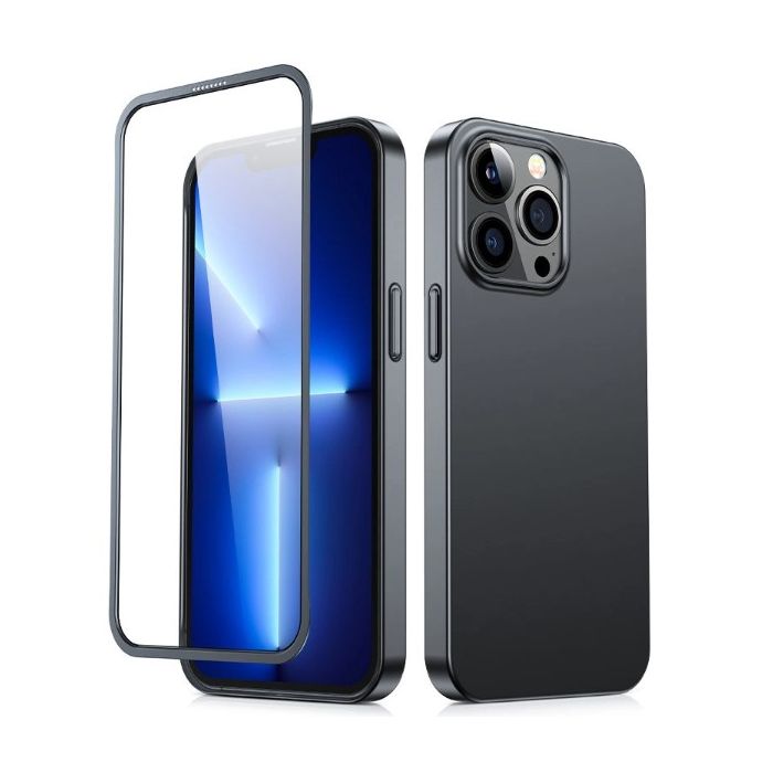 Obal + Sklo Joyroom Ultrathin 360 Set Apple iPhone 13 Pro čierna